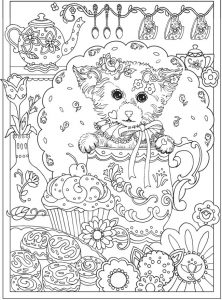 Freebie: Puppy Dog Coloring Page