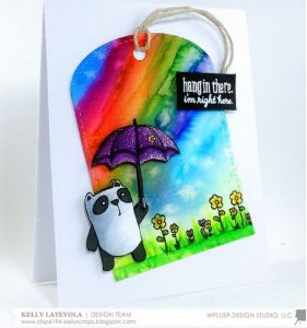 Project: Rainbow Panda Card