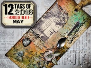 Project: Mixed Media Tag