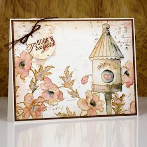 Tutorial: Vintage Water Color Card