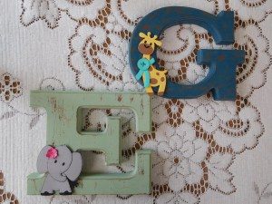 Project: Monogram Letters for a Child's Room