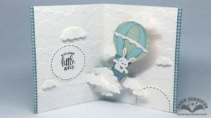 Project: Bunny Balloon Baby Pop Up Card