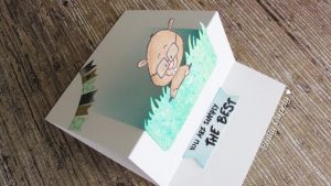 Project: Gopher Pop Up Easel Card