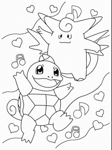 Freebie: Pokemon Coloring Page