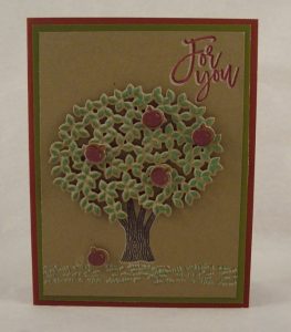 Review: Stampin' Up Thoughtful Branches August Stamp and Die Special Release