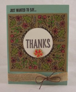 Review and Giveaway: Stampin' Up Paper Pumpkin Kit for August