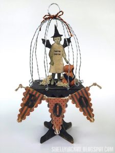 Project and Freebie: Halloween Fairy Cage