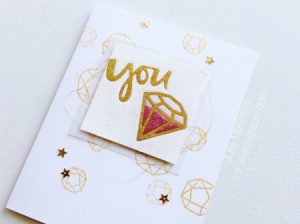 Project: Sparkle and Shine Glitter Card