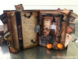 Project: Altered Halloween Book