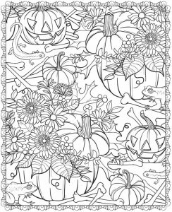 Freebie: Halloween Coloring Page