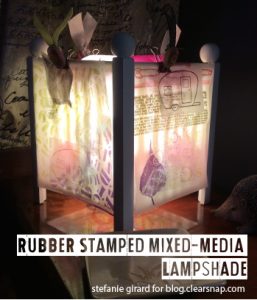 Project: Stamped Lampshade