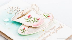 Project: Vintage Tea Cup Card