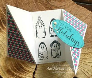 Project: Gate Fold Twist Holiday Card