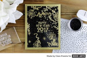 Project: New Year Shaker Card