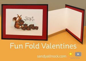 Project: Squirrel Accordion Fold Card