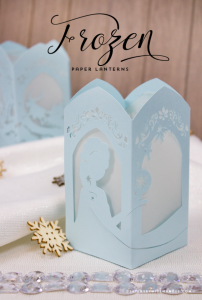 Project and Freebie: Paper Lantern Inspired by Disney's Frozen