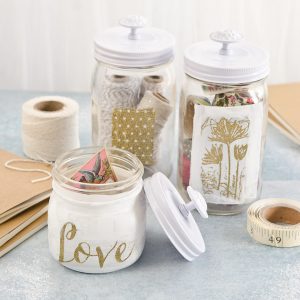 Project: Craft Room Organization with DIY Jars