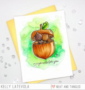 Project: Squirrel Couple Valentine Card