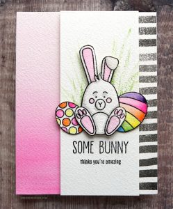 Project: Easter Card with Dry Brushed Water Color Technique