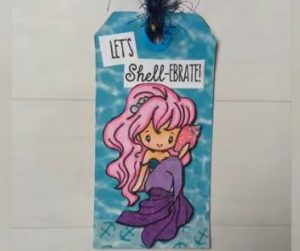 Project: Stamped Mermaid Bookmark