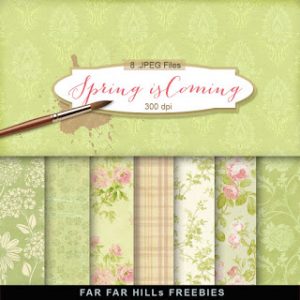 Download: Spring Pattern Papers