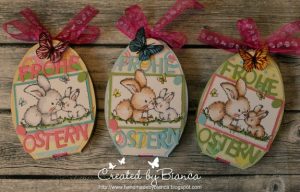 Project and Pattern: Egg Shaped Treat Holders