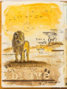 Project: African Wild Life Journal Page