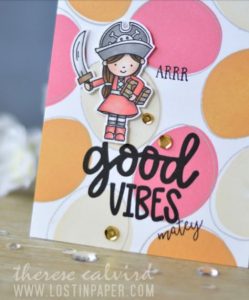 Projects: Pirate Boy and Girl Birthday Cards