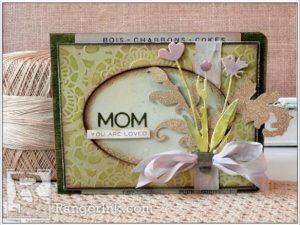 Project: Die Cut Mother's Day Card