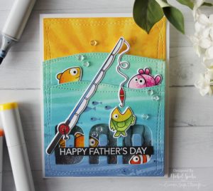 Project: Father's Day Fisherman Shaker Card