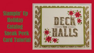 Sneak Peek: Stampin' Up Holiday Catalog