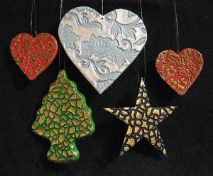 Project: Stamped Clay Ornaments