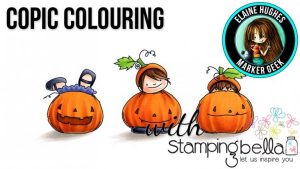 Tip: Coloring Pumpkin Stamps with Copic Markers