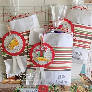 Project: Stamped Christmas Gift Bags