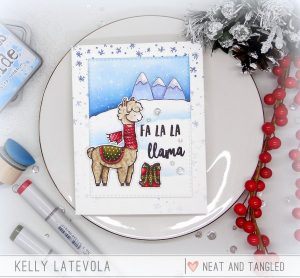 Project: Llama Christmas Card