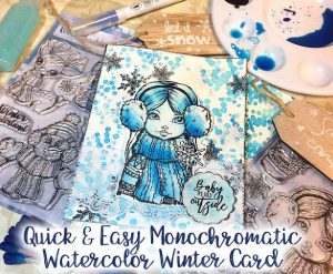 Tips: Monochromatic Winter Card