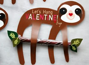 Download: Sloth Valentine Card