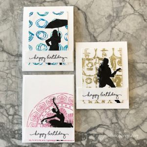 Tips: Stenciled Card Backgrounds