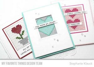 Download and Tips: Valentine's Day Stitched Cards