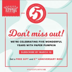 Paper Pumpkin Monthly Kit Deal!