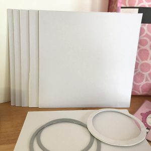 Make Easy Shaker cards with Adhesive Foam