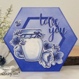 Hexagon Shaped Card