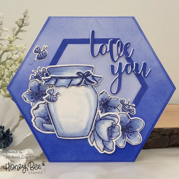 Hexagon Shaped Card