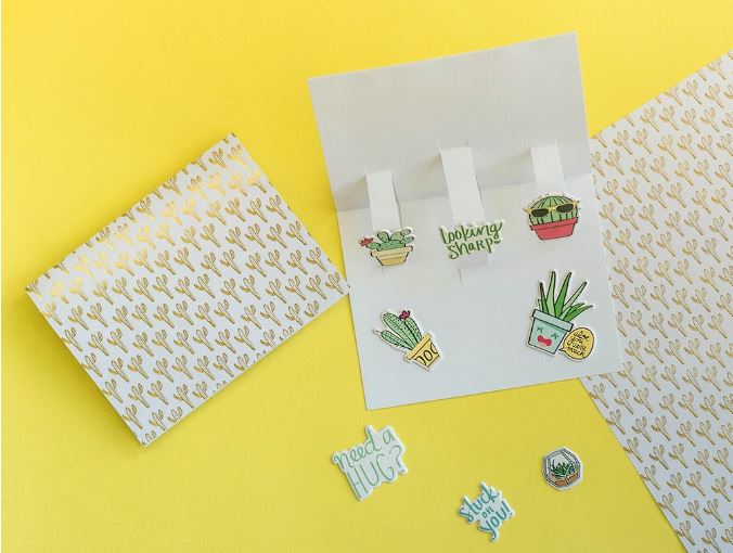 Cactus Pop Up Card