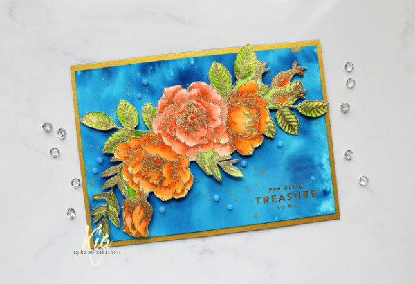 Elegant Floral Card