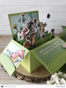 3D Pop Up Box of Cute Critters