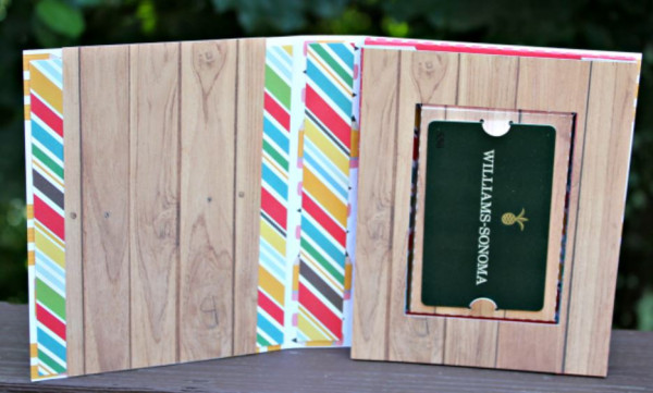 Accordion Book Box Gift Card Holder