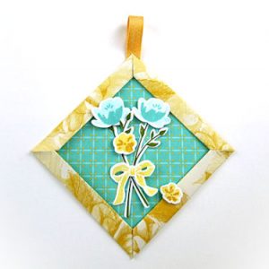 Mitered Corner Paper Ornament