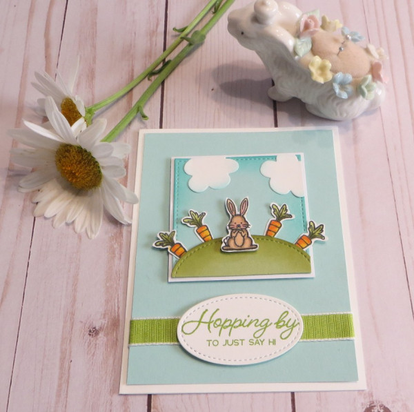 Garden Bunny Card