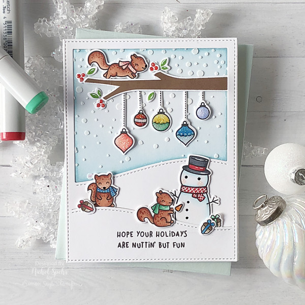 Three Winter Squirrel Cards